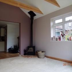 Anything is possible, a new wood burner can make a big difference to an extension